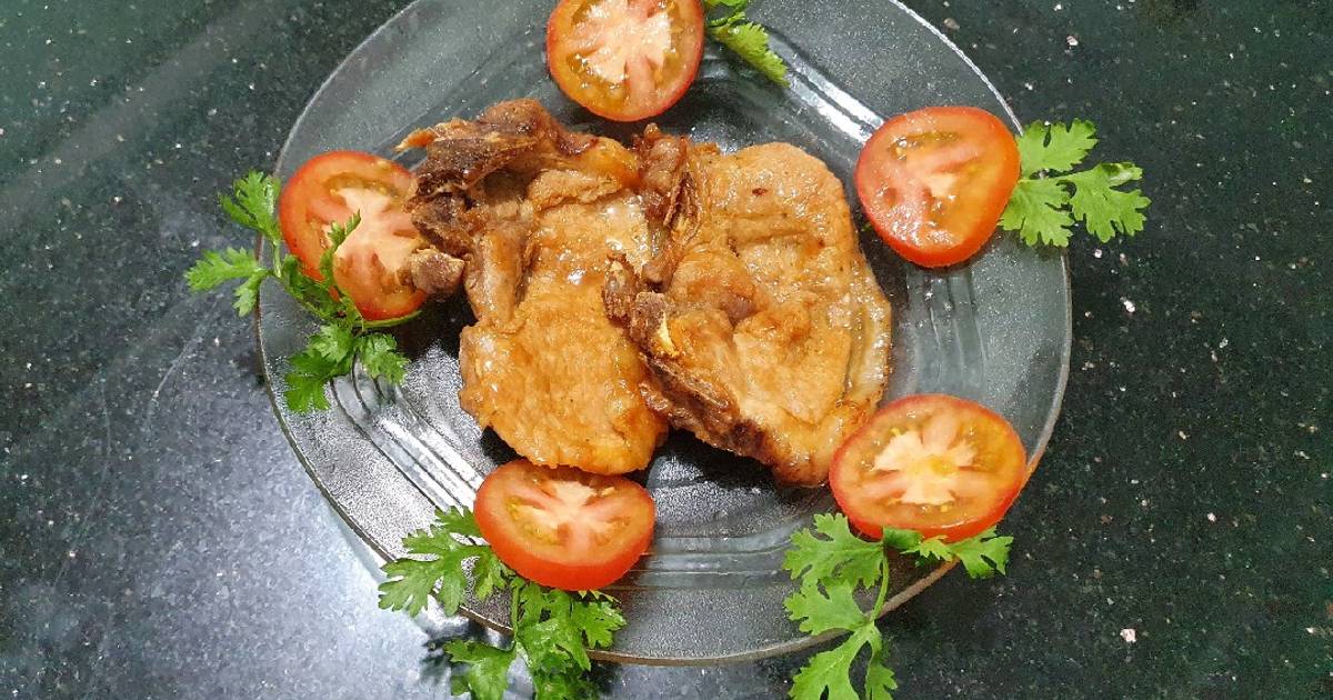 SP.0625 - Sườn Cốt Lết Chiên Nước