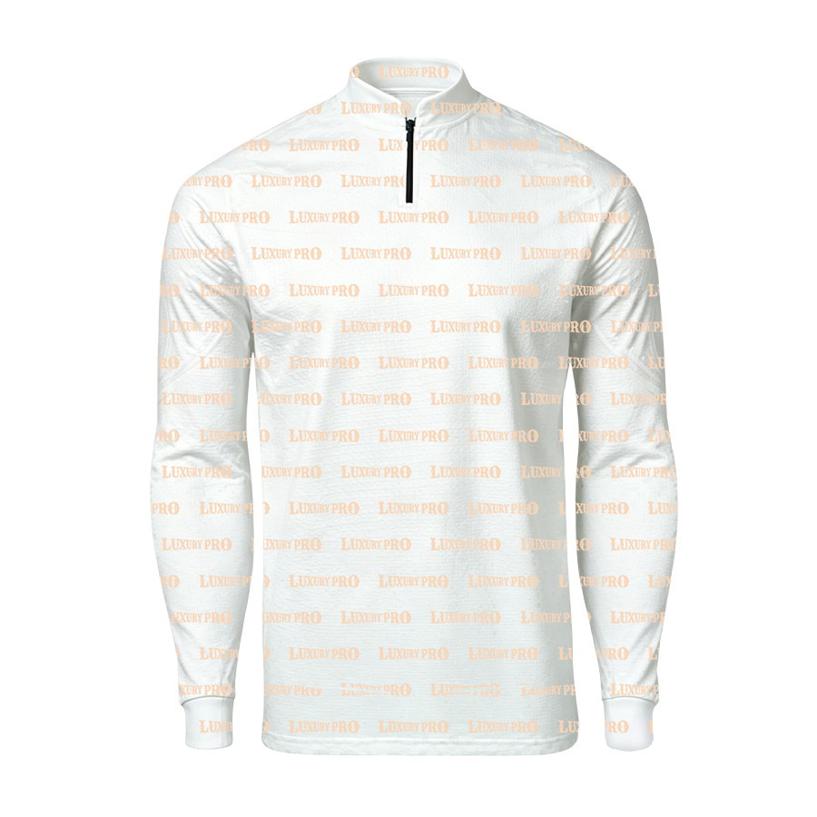 AOP Long Sleeve Stand Collar Zip Fishing Jacket