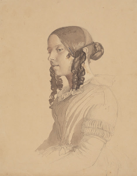 Dameportræt Helene v Germadt 1843