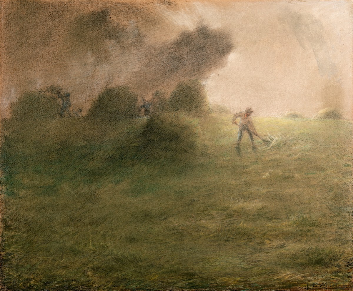 A Storm during Haymaking c 1865