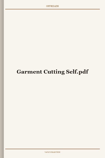 Garment Cutting Self
