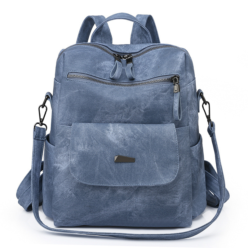 Women's PU Backpack, large capacity