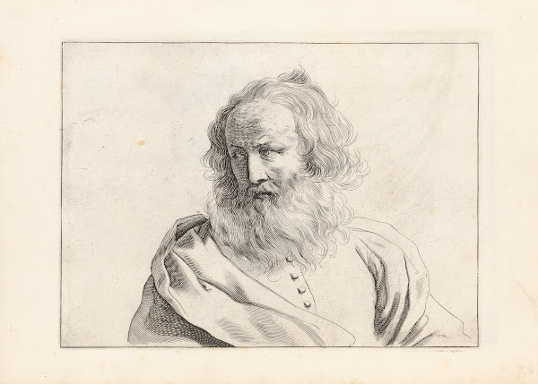 Engravings after Guercinos Libro dei Disegni Pl05 c 1630