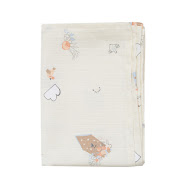 Пелюшка Twins муслін одношаровий 110х75 кольори в асортименті Будиночок