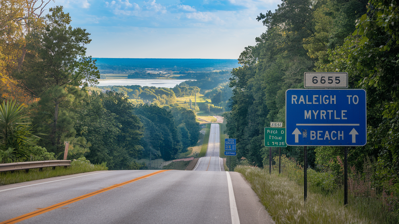 How Far Is the Drive from Raleigh to Myrtle Beach?