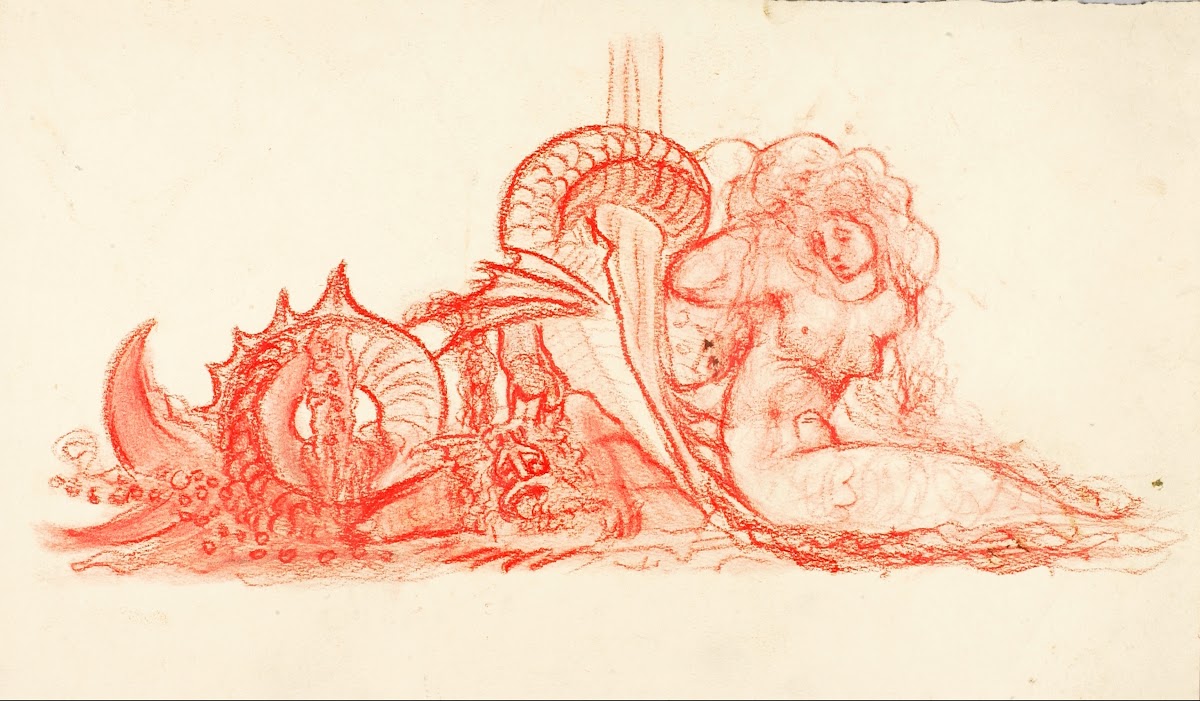 UntitledWoman and Serpent ca 1915 1925