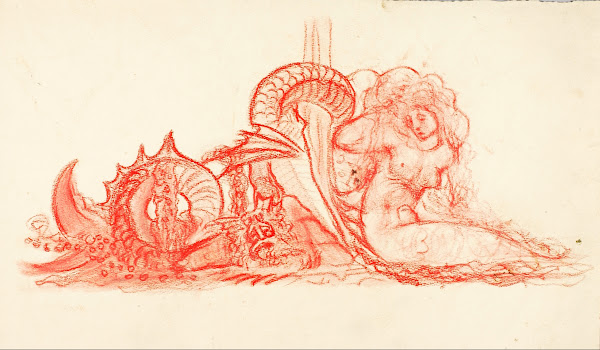 UntitledWoman and Serpent ca 1915 1925