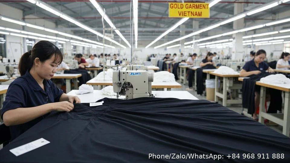 4 Way Lycra Fabric - Gold Garment Vietnam