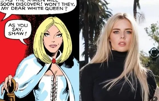 Aktris Samara Weaving yang dilaporkan akan memerankan Emma Frost di MCU.