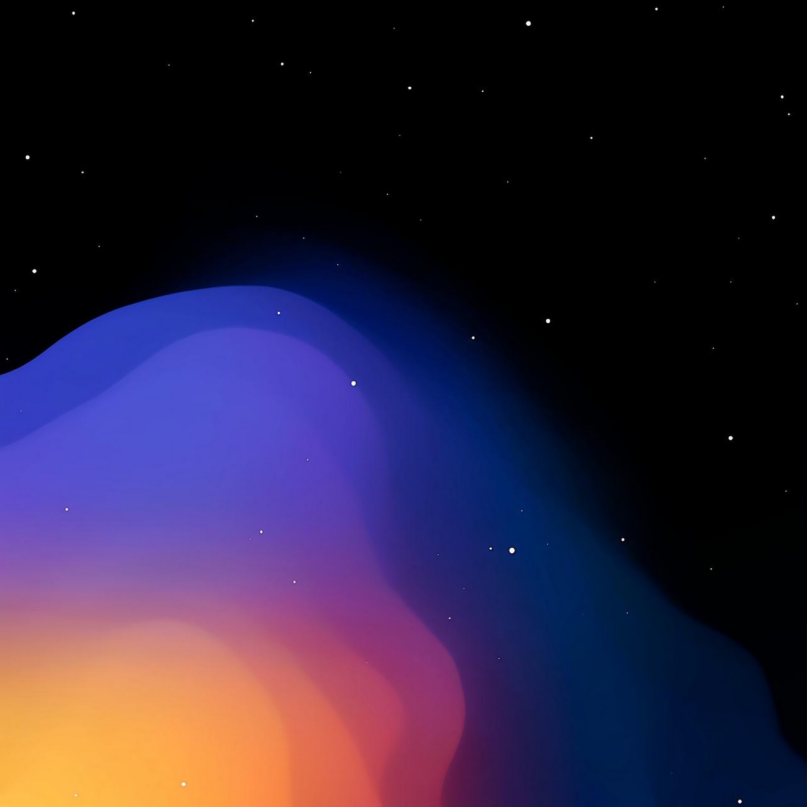 Download Abstract Colorful Nebula Wave Full HD iPhone
