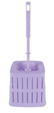 Woody Holder with Toiley Brush
