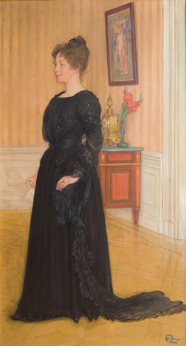Portrait of Mrs Signe Thiel 1900