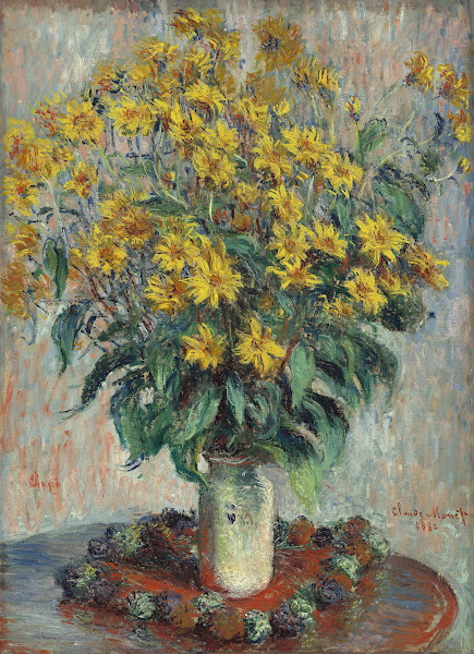Jerusalem Artichoke Flowers 1880