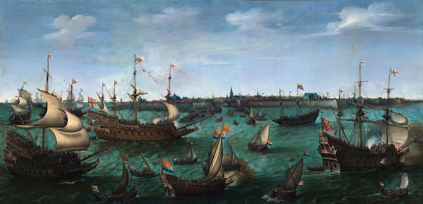 The Arrival of the Elector Frederick V of the Palatinate and Elizabeth Stuart in