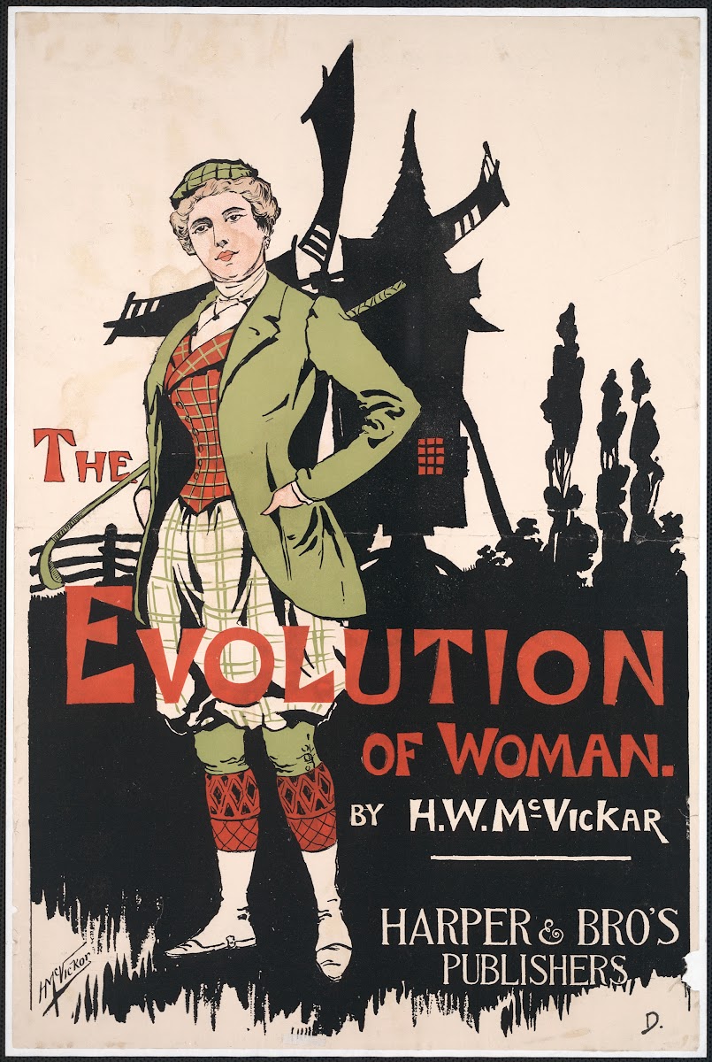 The evolution of woman 1896