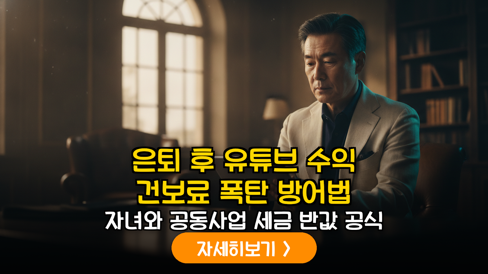 2026년식 은퇴 후 1인 미디어 소득 관리: 자녀 공동 사업을 통한 건강보험료 및 소득세 최적화 전략 가이드