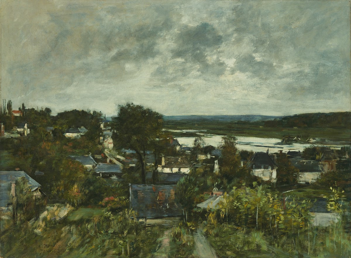 La Touques near Deauville 1883