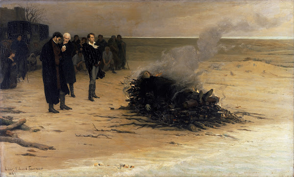 The Funeral of Shelley 1889