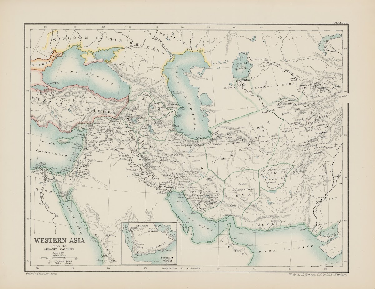 Western Asia under the Abbasid Caliphs 1903