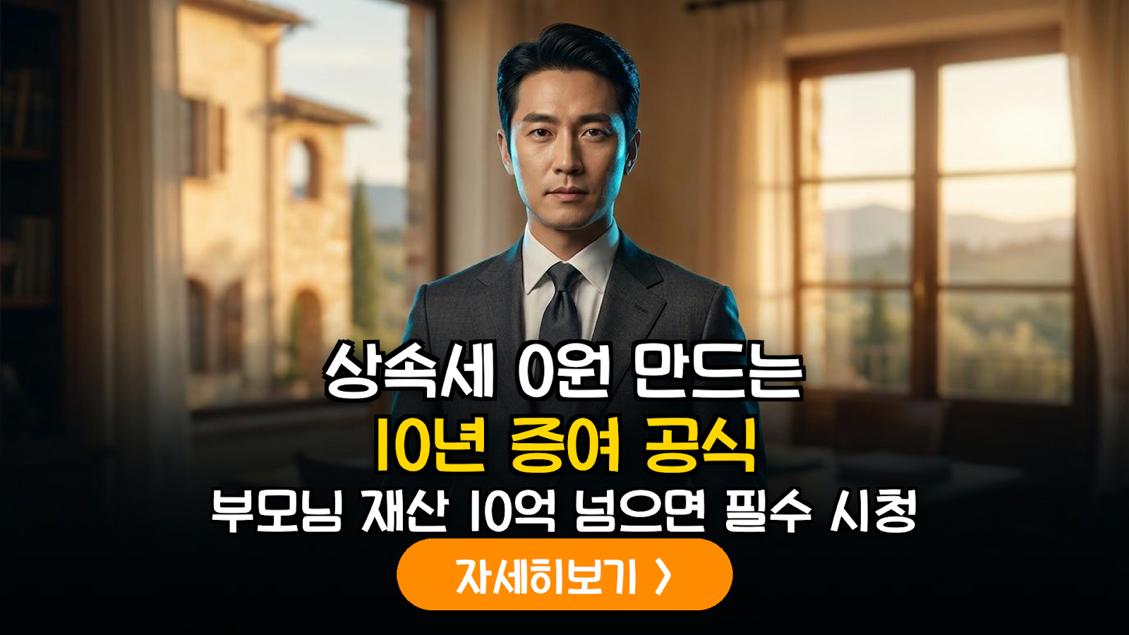 상속세 0원 전략: 10년 사전증여의 비밀