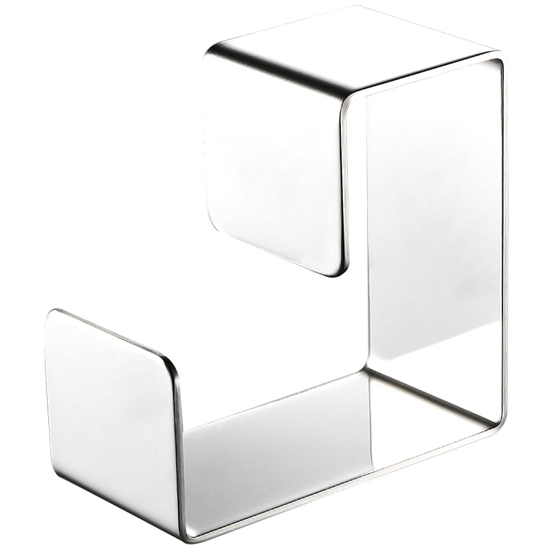 Stainless steel sink holder, wall-mounted, drill-free