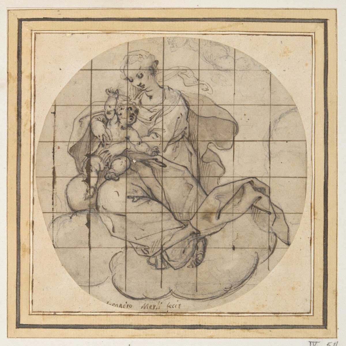 Madonna in theClouds ca1600