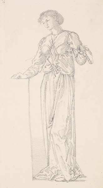 The Garland Weavers  Drapery Study