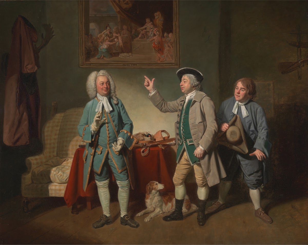 Edward Shuter John Beard and John Dunstall in Isaac Bickertons Love in a Village