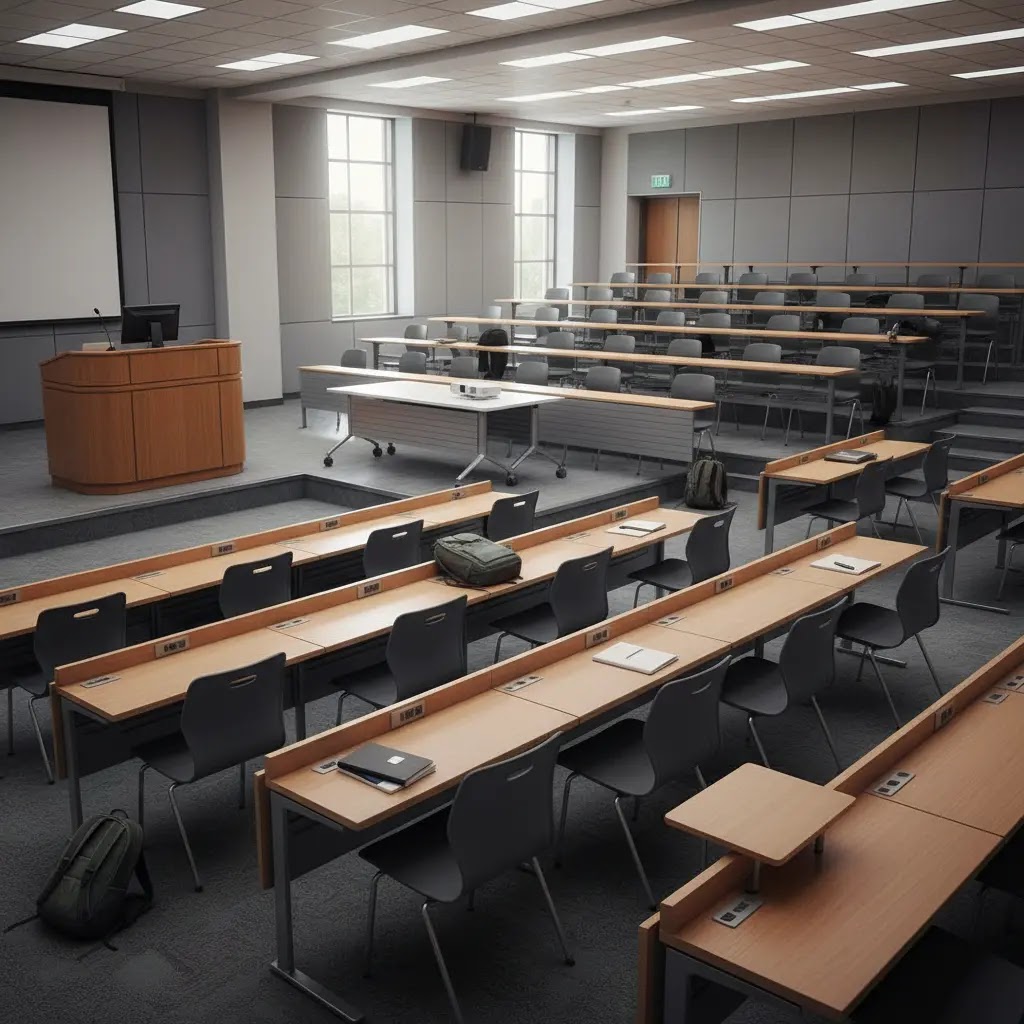 Jenis Meja yang Umum Digunakan di Ruang Kuliah