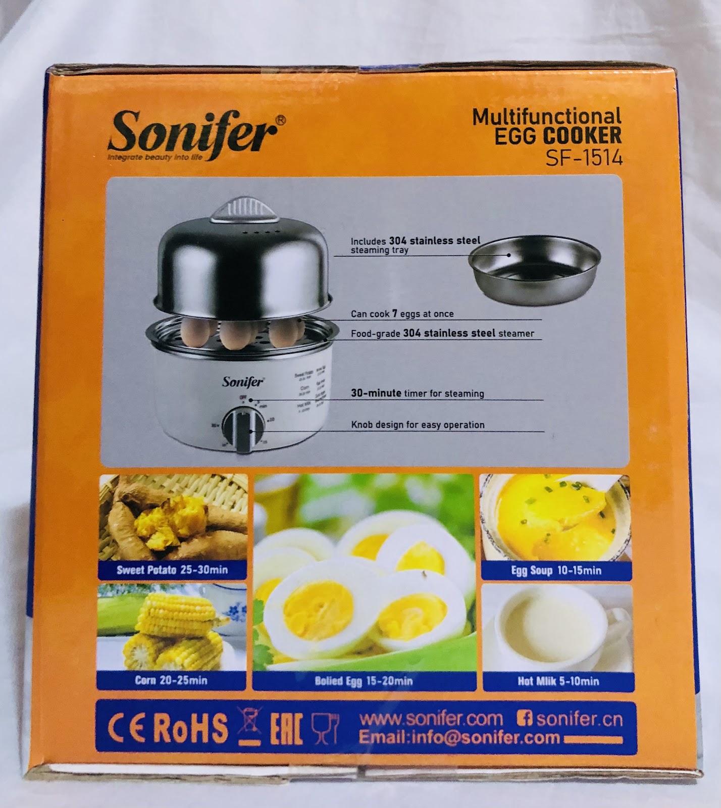 Photo 2 of Sonifer Egg Boiler (SF-1514)