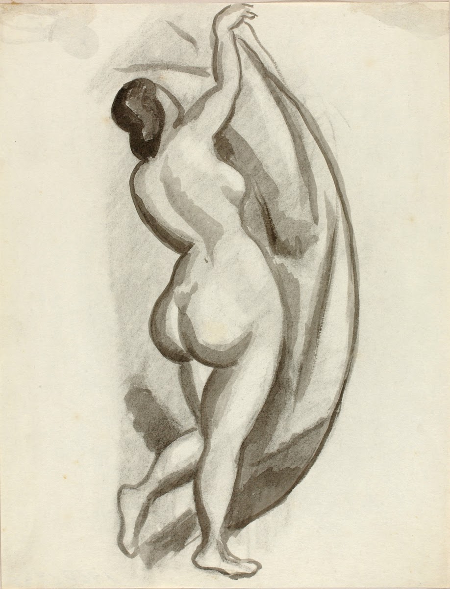 Standing Female Nude