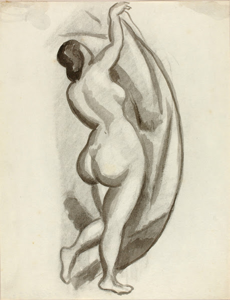 Standing Female Nude
