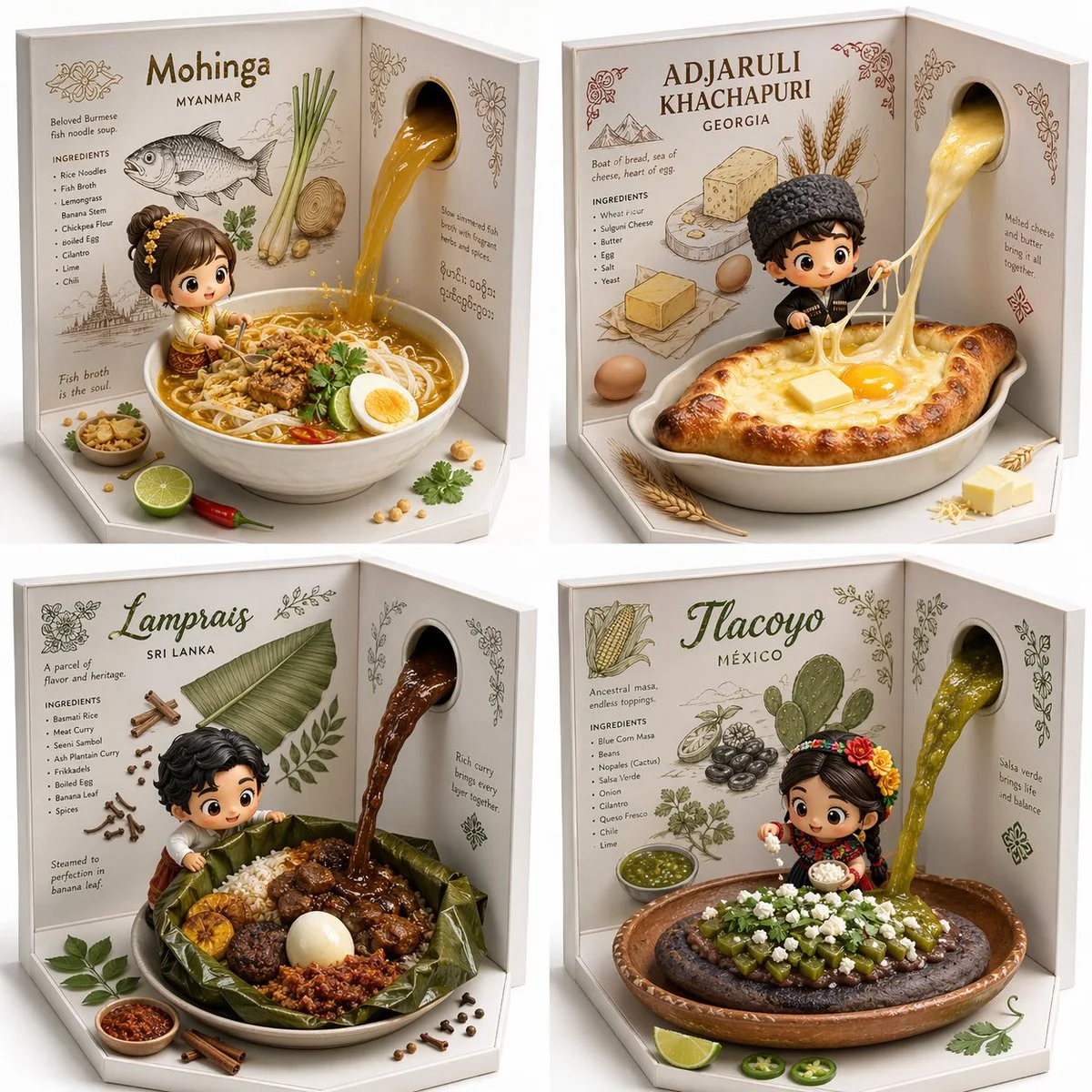 Cuadrícula de 2x2, haga esto para 4 alimentos internacionales de joyas ocultas seleccione * de popup_recipe_visualizer donde...