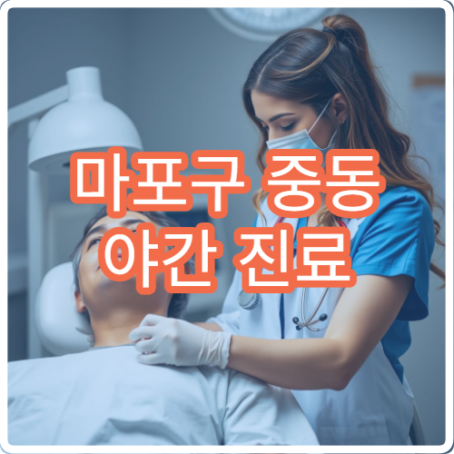마포구 중동 야간 진료 피부과 병원 정보