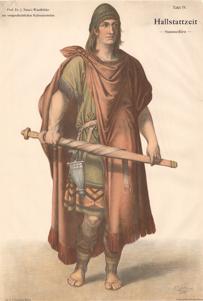 Hallstatt culture  Tribal Chieftain 1900