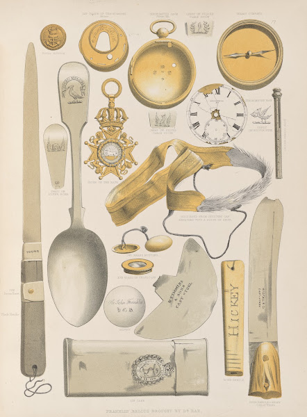 Franklin Relics brought by Dr Rae 1855