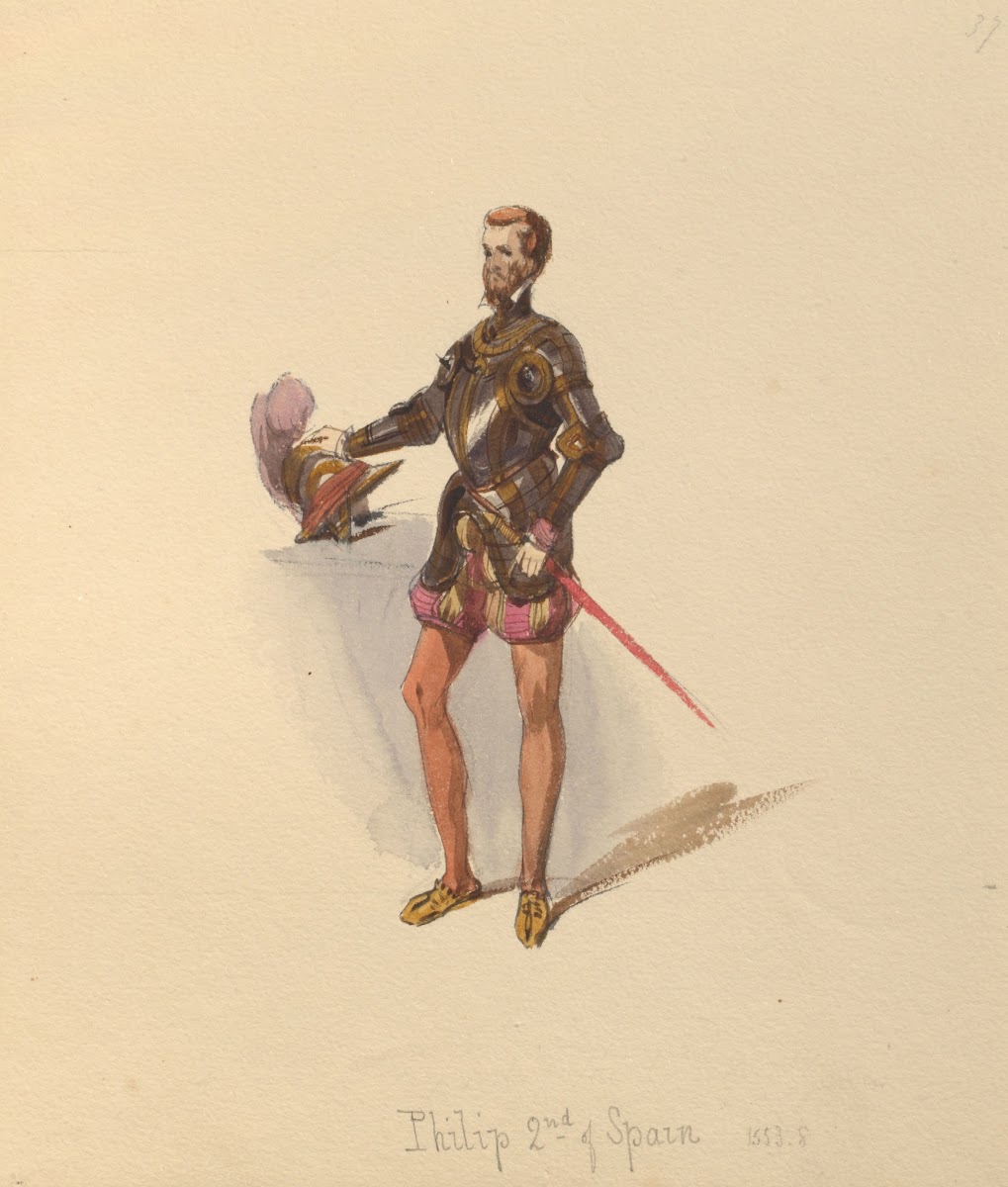 Sketches of costume Pl102 1842
