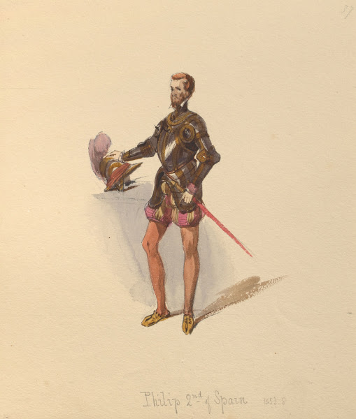 Sketches of costume Pl102 1842