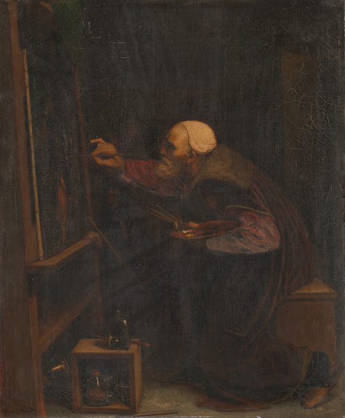 Titian painting his last work 1843