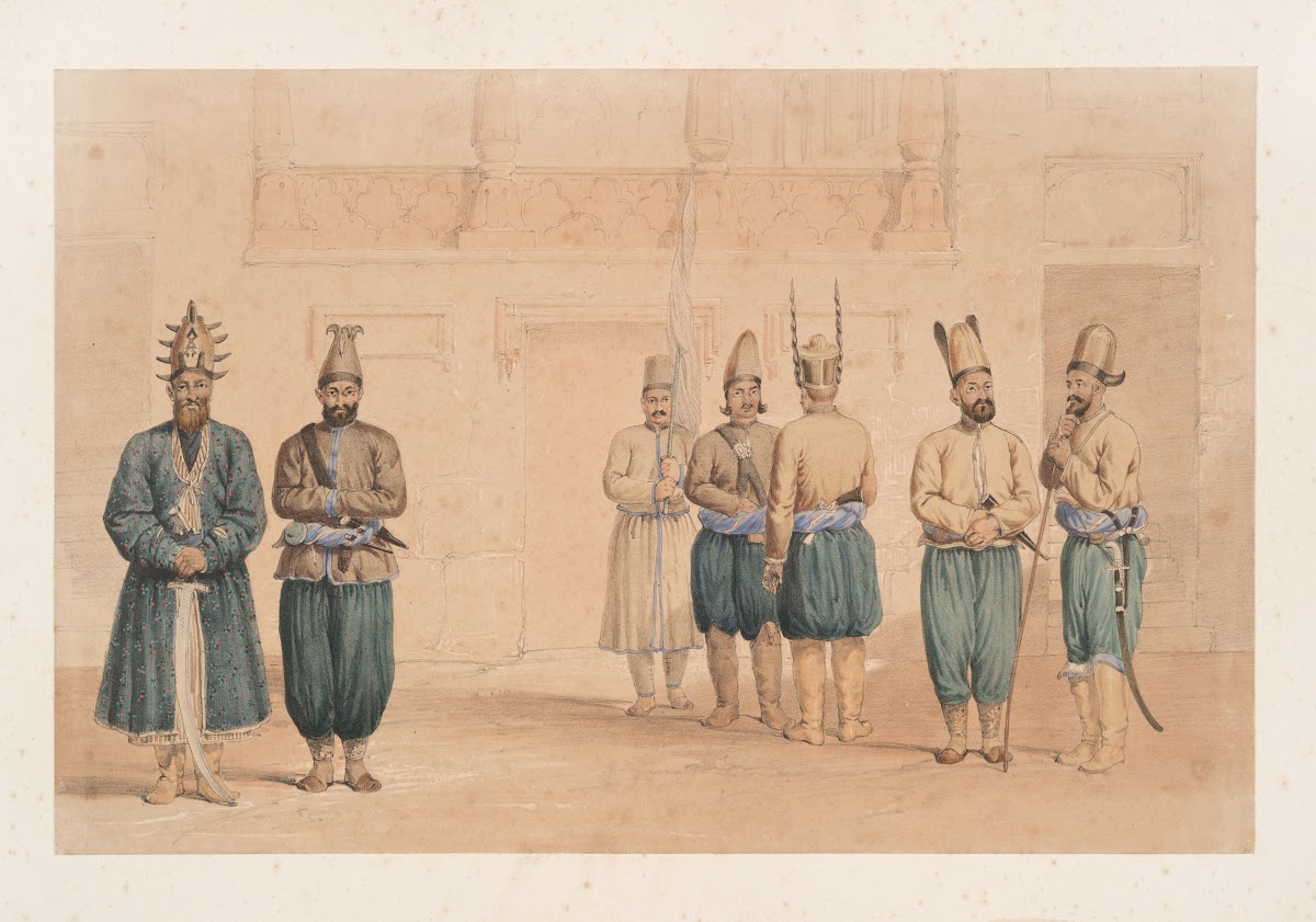 Cabul retinue of Shah Shoojau Ool Moolk Mahomed Shah Giljee chief executioner Gh