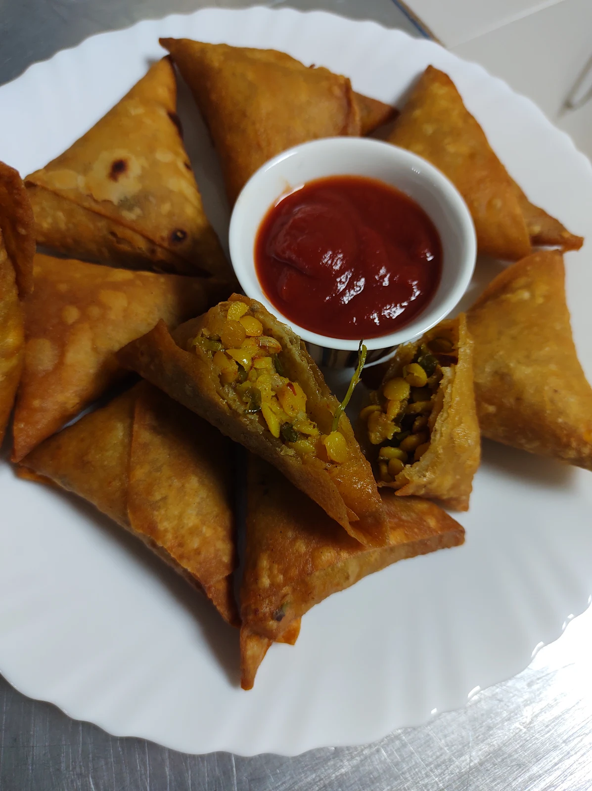 ✨Moong Dal Samosas✨