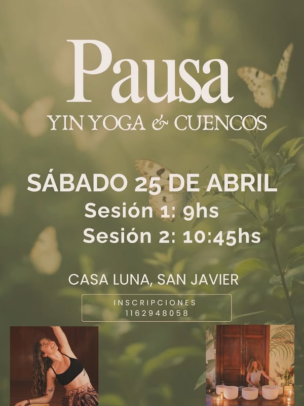 Pausa Yin Yoga y Cuencos