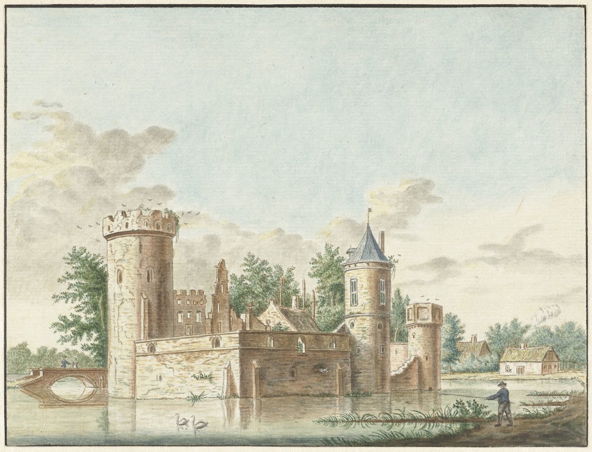 Het slot Aalst in de Bommelerwaard 1754   1810