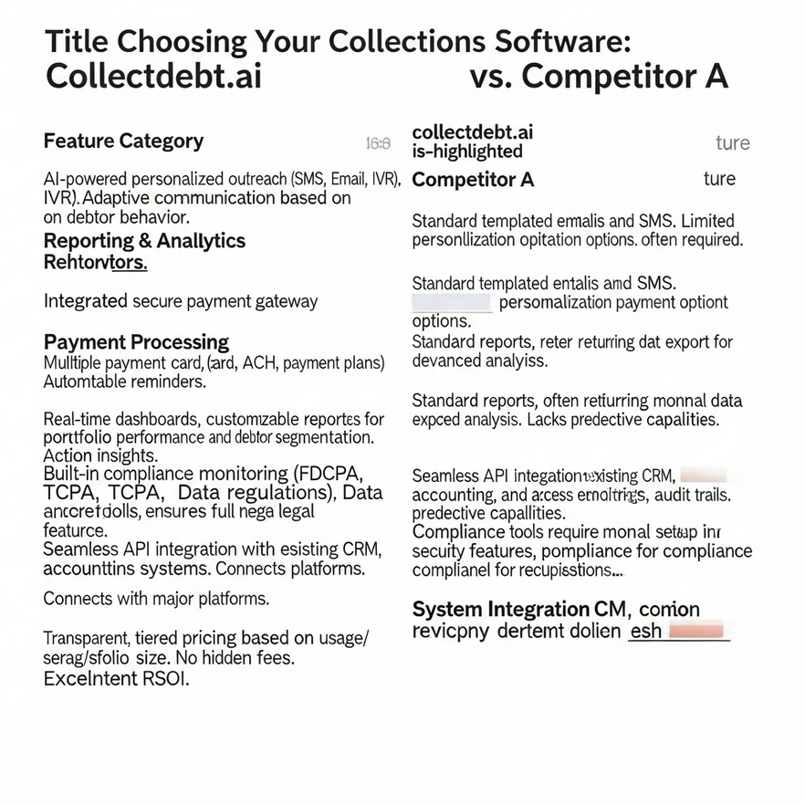 collections software