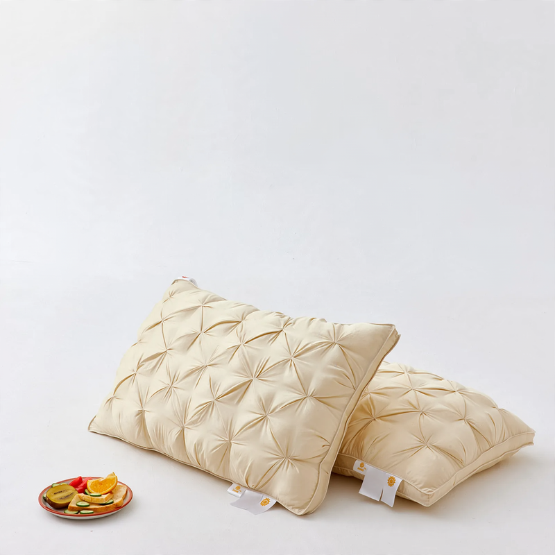 Pillow, Pair, Synthetic, Flat