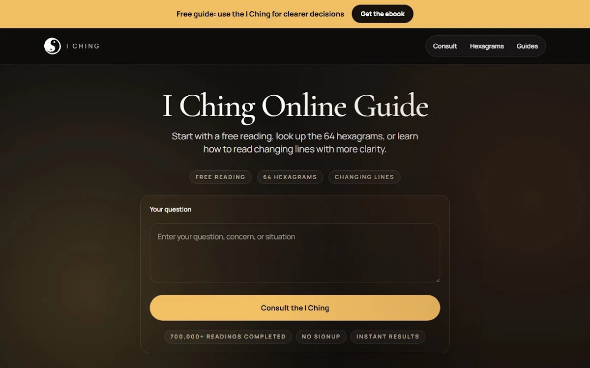 Captura de I Ching AI