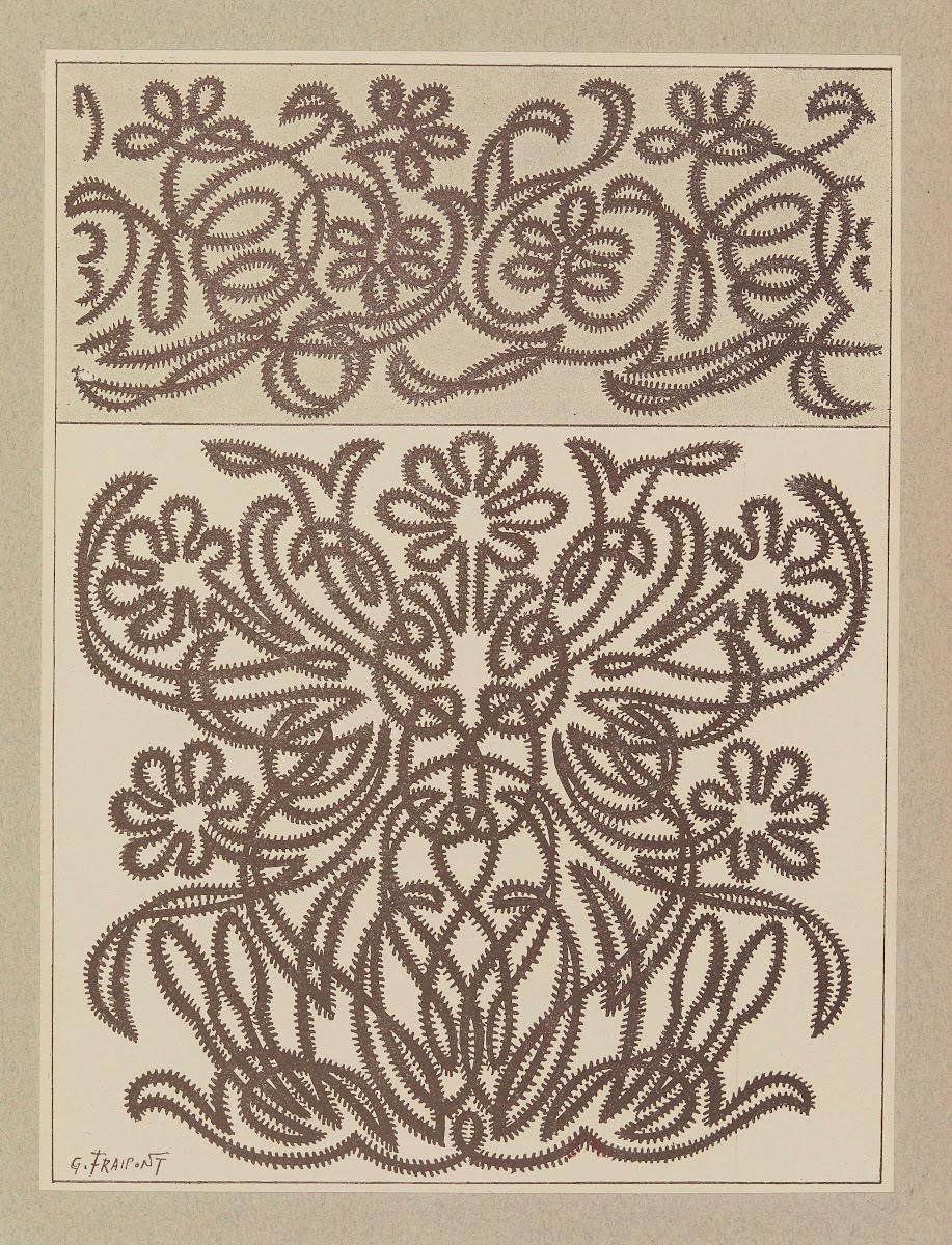 Compositions ornementales pour le cuir et la pyrogravure Pl05 1904