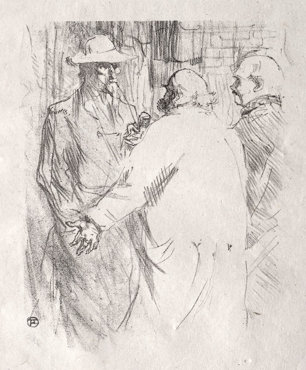 Au pied du Sinaï  Clemenceau à Busk 1898