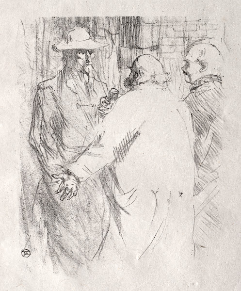 Au pied du Sinaï  Clemenceau à Busk 1898