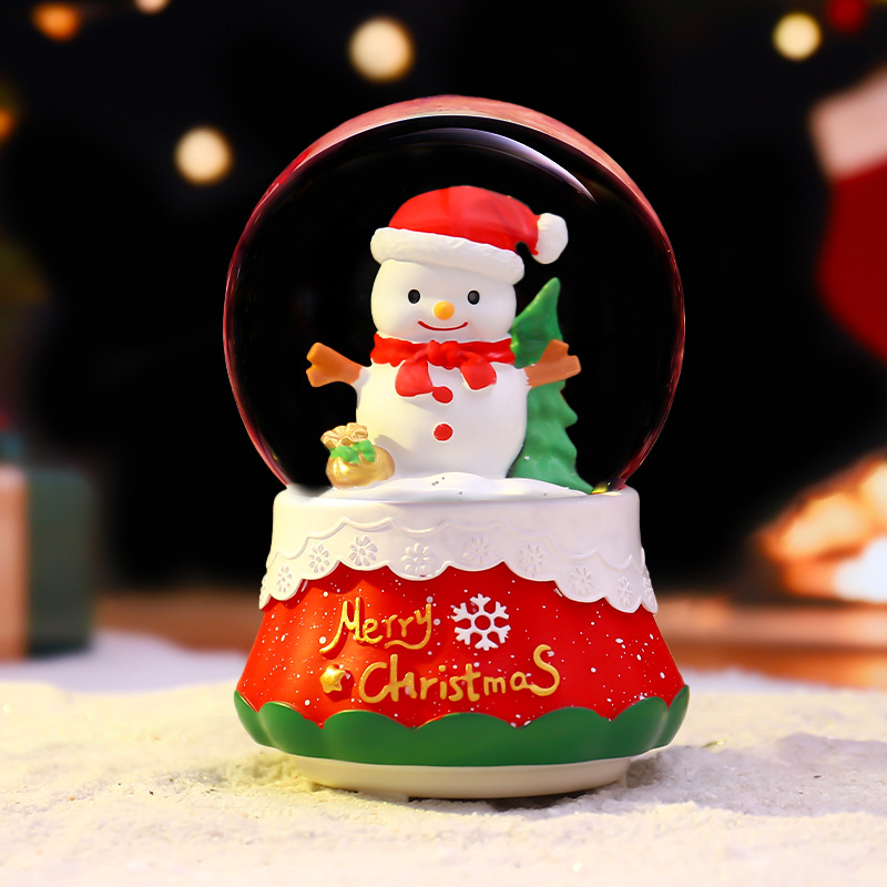Musical and Light-Up Christmas Snow Globe